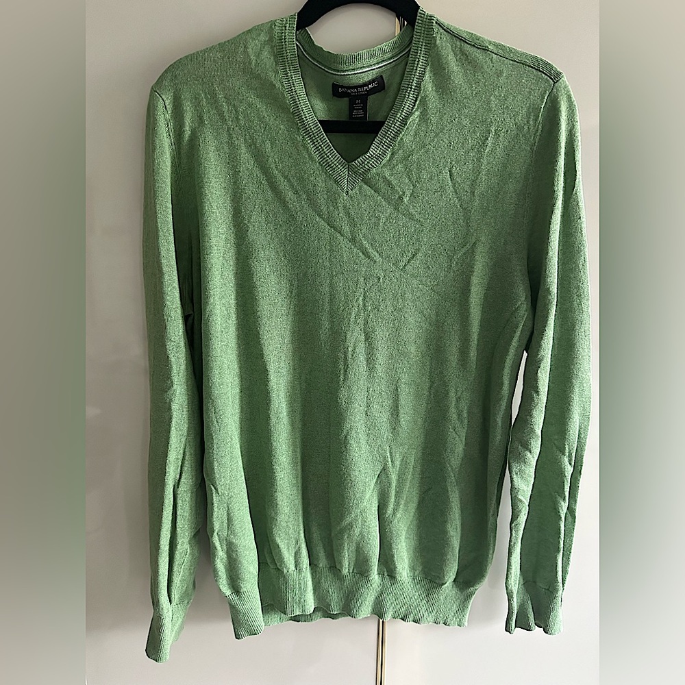 BR men’s silk/linen Sweater